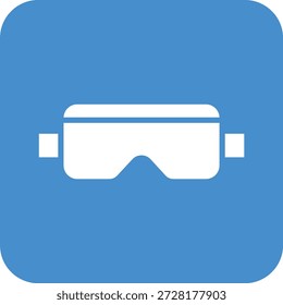 Ilustración de diseño de icono de Vector de gafas