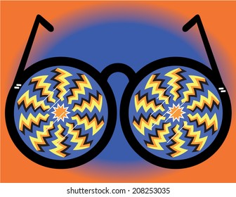 Goggle-eyed