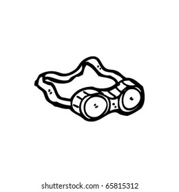 goggles cartoon