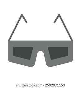 Goggles Flat Icon Design For Personal nad Commercial Use