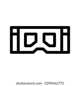 Goggles Icon Vector Symbol Design Illustration