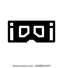 Goggles Icon Vector Symbol Design Illustration
