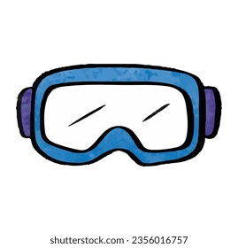 goggles, mask, protection, glasses, fashion, sport, sportswear, equipment, travel, face, eye, swim, sketch, aquatic, underwater, beach, ocean, adventure, water, snorkeling, eyeglass, snowboard