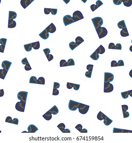 Goggles seamless pattern