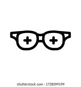 goggles vector thin line icon 