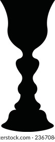 Goglet-Symbole Vektor Silhouette Set einzeln auf weißem Hintergrund