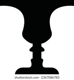 goglet icons Vector Silhouette Set isolated on white background
