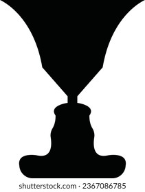 goglet icons Vector Silhouette Set isolated on white background