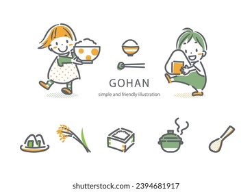 Page 3  Gohan Vector Art, Icons, and Graphics for Free Download