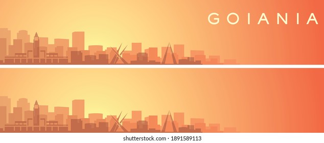 Goiania Beautiful Skyline Scenery Banner