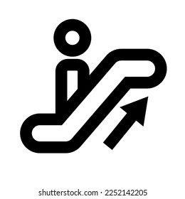 Icono de escalador. Vector.