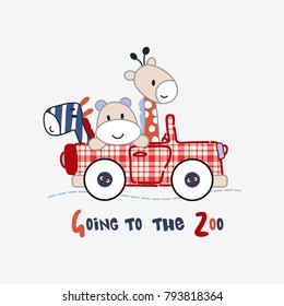 Going to the zoo, animal, t shirt, jungle