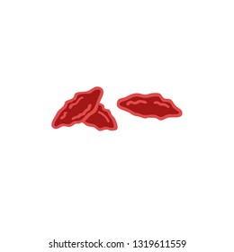 goji berries doodle icon