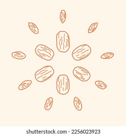 Doodle de Goji Berries y Red Dates