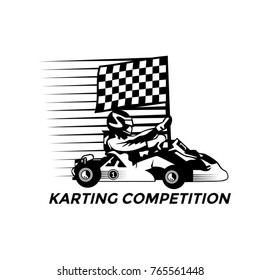 Gokart Karting Logo Design