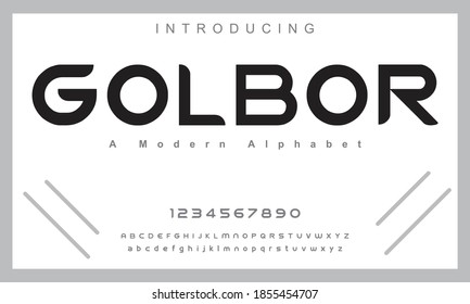 Golbor font. Elegant alphabet letters font and number. Classic Copper Lettering Minimal Fashion Designs. Typography fonts regular uppercase and lowercase. vector illustration