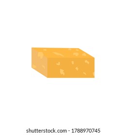 golby jack cheese colored icon. Signs and symbols can be used for web, logo, mobile app, UI, UX