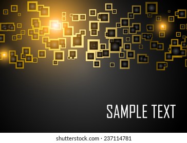 Gold abstract background