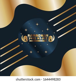 gold abstract background banner with circle gold color creative digital light modern