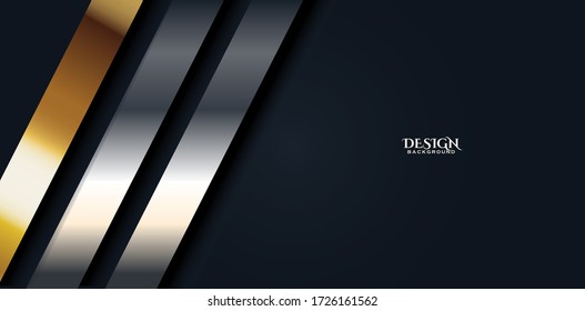 Gold abstraktes Hintergrundbanner mit goldfarbenem Kreis. kreatives digitales Licht mit modernem Hintergrund.