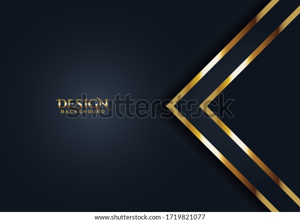 Abstrakter Goldener Hintergrund Banner Mit Goldenem Kreis Stock Vektorgrafik Lizenzfrei