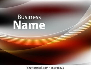 Gold abstract background for business card or banner. Red business background. 