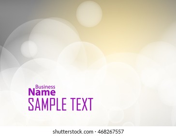 Gold abstract background for business card or banner. Autumn fire background