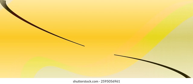 gold abstract background. Dynamic shapes composition. Eps10 vector