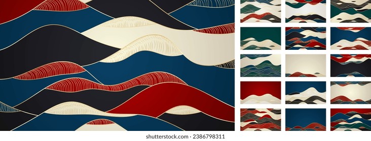 Gold abstract background pattern. Luxurious golden linear ornament. Premium design for wallpapers, silk textiles and jewelry. Vector illustration.