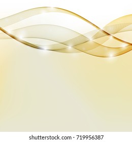 Gold Abstract Background. Vector, illustration eps10
