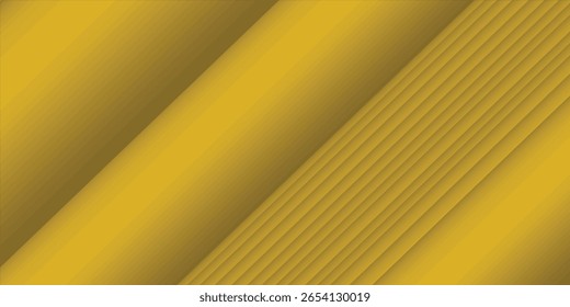 Gold abstract backround yellow curve line for backdrop or presentation