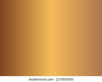Gold abstract blurred gradient background. Vector illustration.