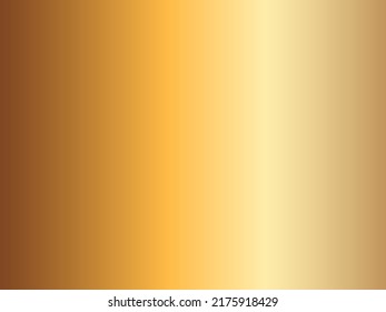 Fondo de gradiente borroso abstracto dorado. Ilustración vectorial.
