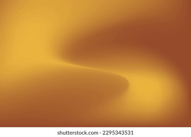 Goldener abstrakter, unscharfer Farbverlauf-Hintergrund. Vektorgrafik.
