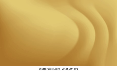 Gold abstrakt unscharfer Farbverlaufhintergrund. Vektorgrafik.