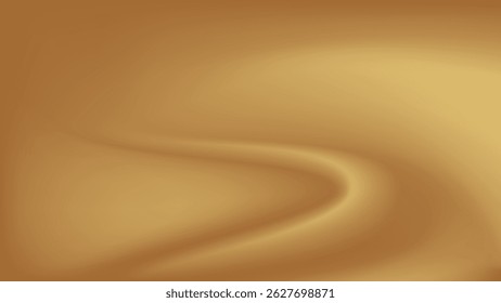 Fondo de gradiente borroso abstracto de oro. Ilustración vectorial.
