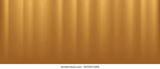 Fondo de gradiente borroso abstracto de oro. Ilustración vectorial.