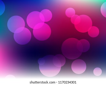 Gold abstract bokeh background