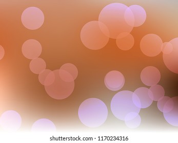 Gold abstract bokeh background