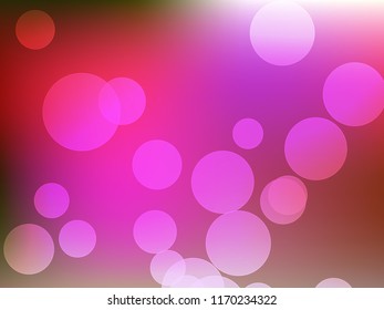 Gold abstract bokeh background