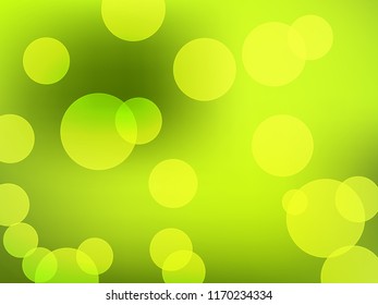 Gold abstract bokeh background