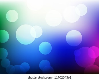 Gold abstract bokeh background
