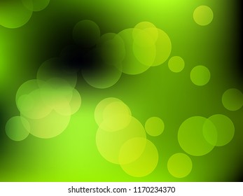 Gold abstract bokeh background