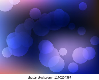 Gold abstract bokeh background