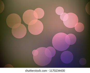 Gold abstract bokeh background