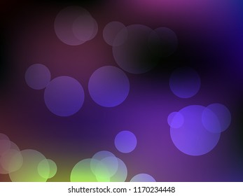 Gold abstract bokeh background