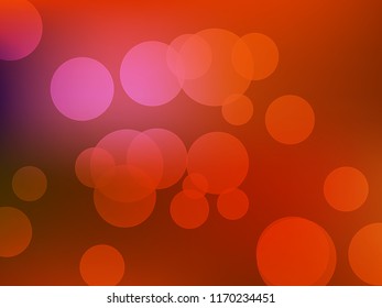 Gold abstract bokeh background