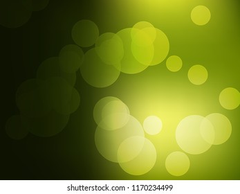 Gold abstract bokeh background