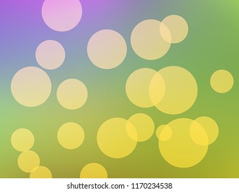 Gold abstract bokeh background