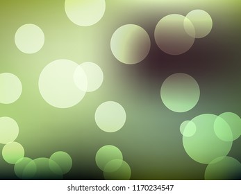 Gold abstract bokeh background